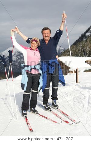 Personas mayores en Winter Fun