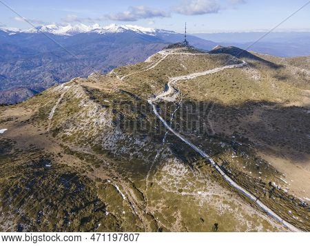 Aerial View Of Pirin Mountain Near Orelyak Peak, Bulgaria