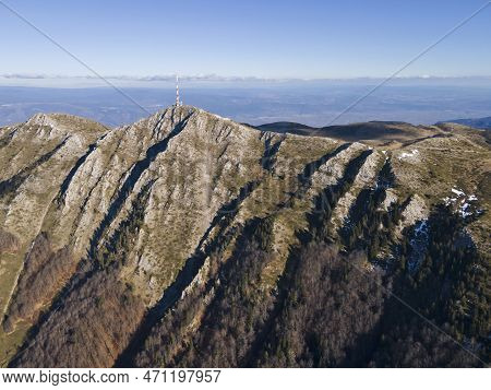 Aerial View Of Pirin Mountain Near Orelyak Peak, Bulgaria