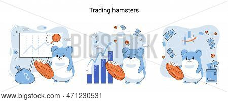 Trading Hamster, User Who Does Not Understand Economics And Finance, Dreams Of Getting Rich On Crypt