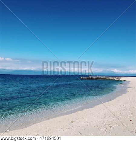 Amazing Seaview : Beach Located In Cijin Area, Kaoshiung, Taiwan.