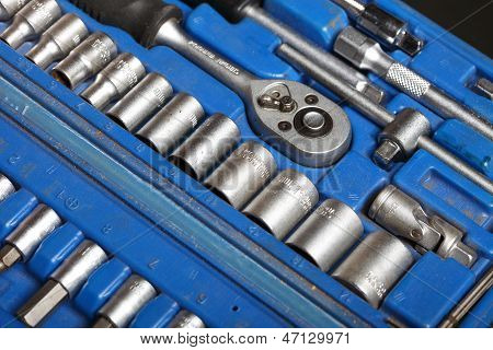 Closeup Toolkit Set attrezzi In scatola blu