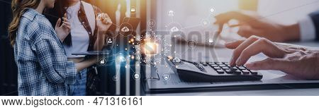 Digital Transformation Technology Strategy, Iot, Internet Of Things. Transformation Of Ideas And The