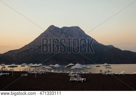 Beautiful Adrasan Sea And Mountain View, Turkey