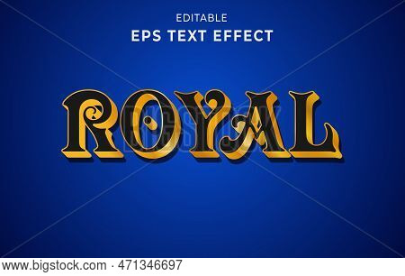 Royal 3d Text Effectsluxury 3d Editable Text Effect