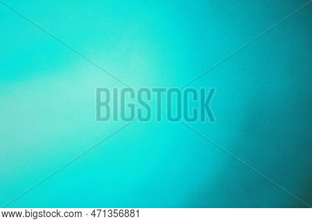 Abstract Colorful Background With Grunge Noise Grain Texture And Vivid Color Gradient Of Teal And Bl