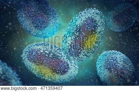 Medical Background, Monkeypox Virus, Zoonotic Virus From The Poxviridae Family, Causes Monkeypox, Po
