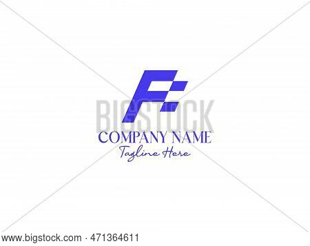 Letter F Logo Design Template. F Logo