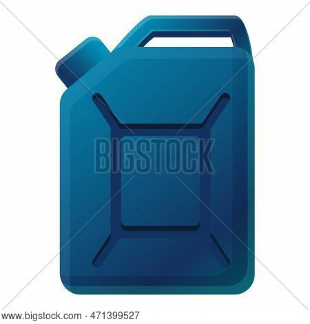 Jerrican Icon. Cartoon Of Jerrican Icon For Web Design Isolated On White Background