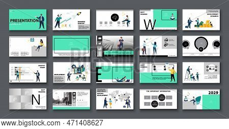 Business Presentation, Financial Success, Power Point, Launching A New Business Project. Infographic