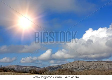 Sol no céu