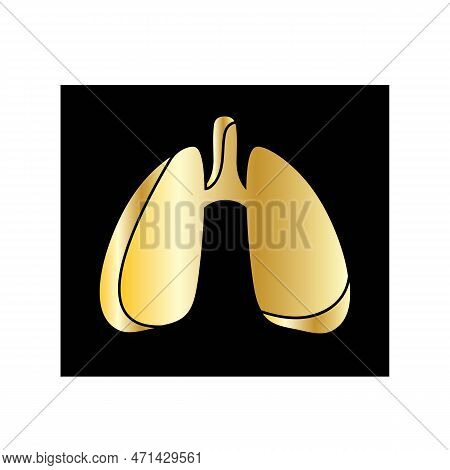 Lung Logo Design Vector For Your Business