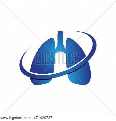 Lung Logo Design Vector For Your Business