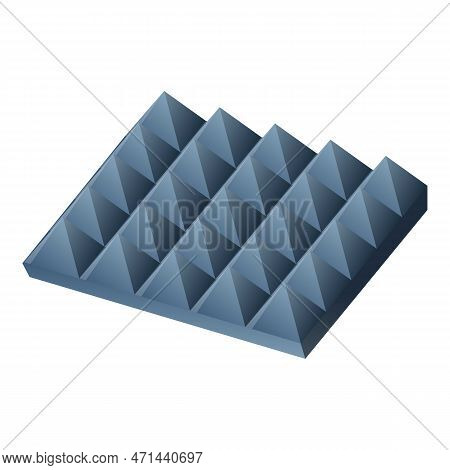 Room Soundproofing Icon. Cartoon Of Room Soundproofing Icon For Web Design Isolated On White Backgro
