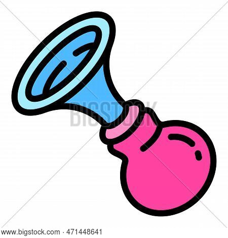 Manual Breast Pump Icon. Outline Manual Breast Pump Icon For Web Design Isolated On White Background