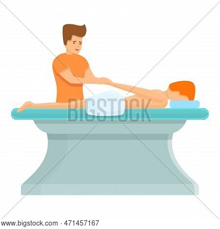 Hand Care Massagist Icon. Cartoon Of Hand Care Massagist Icon For Web Design Isolated On White Backg