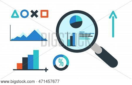 Data Analysis, Database Visualization. Working Sorting Information Using Digital Mind Map. Input Out