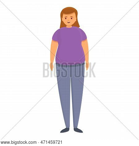 Gluttony Icon. Cartoon Of Gluttony Icon For Web Design Isolated On White Background