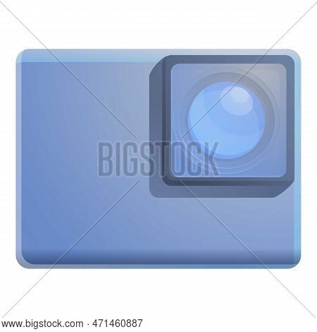 Action Camcorder Icon. Cartoon Of Action Camcorder Icon For Web Design Isolated On White Background