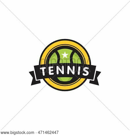 Tennis Club Logo. Padel Sport Logo Design