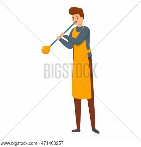Glasswork Icon. Cartoon Of Glasswork Icon For Web Design Isolated On White Background