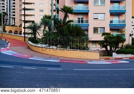 The Fairmont Hairpin Or Loews Curve, A Famous Section Of The Monaco Grand Prix And The Slowest Corne