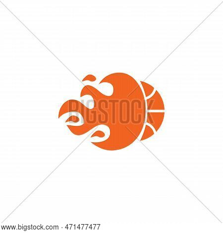 Basketball Club Logo Design Vector Template Illustration
