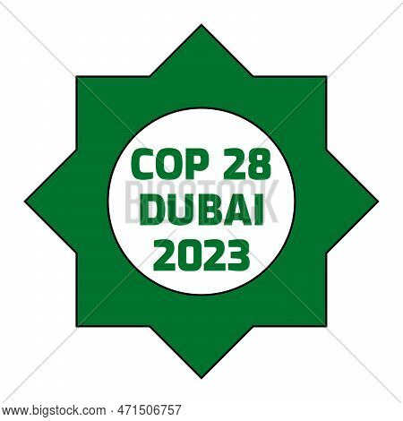 Cop 28 In Dubai, United Arab Emirates Symbol