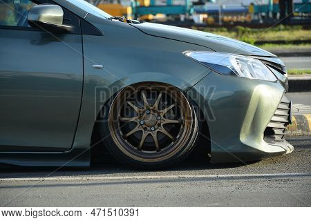 Paranaque, Ph - Feb 11 - Toyota Vios Wheel At Bounce Luxury Car Meet On February 11, 2023 In Paranaq