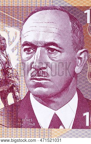 Edvard Benes A Portrait From Czechoslovak Money
