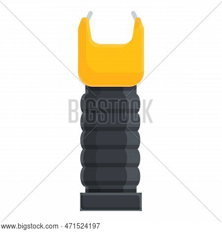 Taser Weapon Icon. Cartoon Of Taser Weapon Icon For Web Design Isolated On White Background
