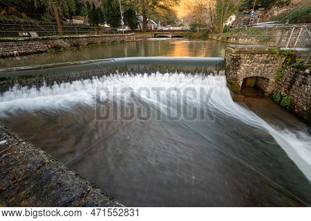Cheddar Village In Somerset
