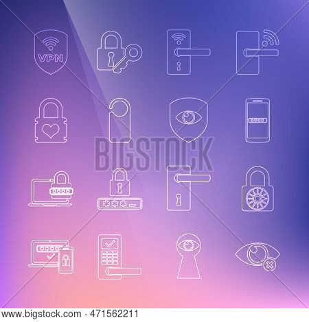 Set Line Invisible Or Hide, Safe Combination Lock Wheel, Mobile And Password, Digital Door With Wire