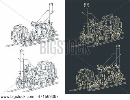 Robert Stephenson`s Steam Locomotive