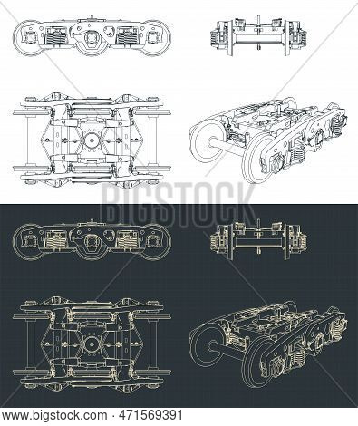 Train Wheelbase Blueprints