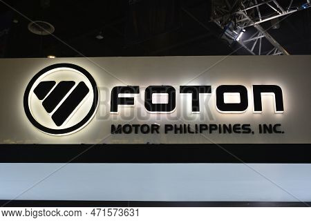 Pasay, Ph - Feb 11 - Foton Entrance Sign At Foton Big Show On February 11, 2023 In Pasay, Philippine