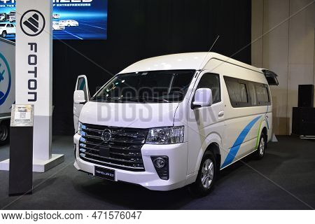 Pasay, Ph - Feb 11 - Foton Traveller Van At Foton Big Show On February 11, 2023 In Pasay, Philippine