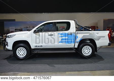 Pasay, Ph - Feb 11 - Foton Thunder Pick Up At Foton Big Show On February 11, 2023 In Pasay, Philippi