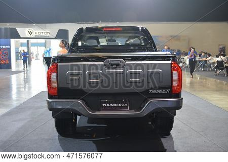 Pasay, Ph - Feb 11 - Foton Thunder Pick Up At Foton Big Show On February 11, 2023 In Pasay, Philippi