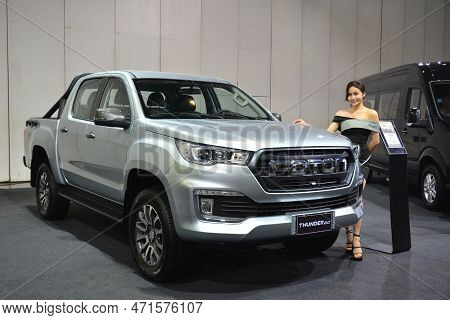Pasay, Ph - Feb 11 - Foton Thunder Pick Up At Foton Big Show On February 11, 2023 In Pasay, Philippi