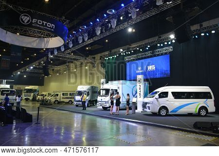 Pasay, Ph - Feb 11 - Foton Display Booth At Foton Big Show On February 11, 2023 In Pasay, Philippine