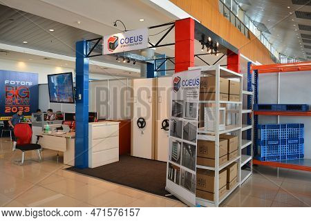Pasay, Ph - Feb 11 - Coeus Storage Solution Display Booth At Foton Big Show On February 11, 2023 In 