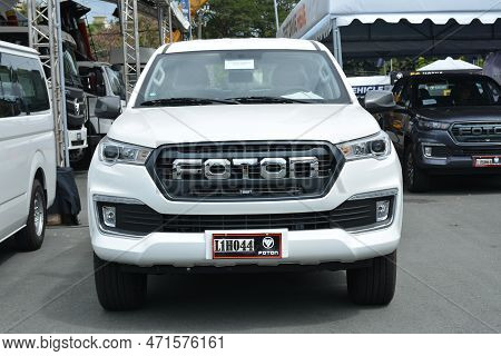 Pasay, Ph - Feb 11 - Foton Thunder Pick Up At Foton Big Show On February 11, 2023 In Pasay, Philippi