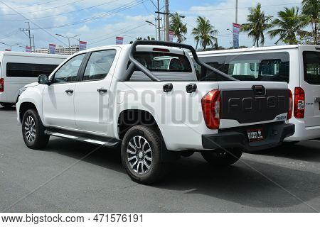 Pasay, Ph - Feb 11 - Foton Thunder Pick Up At Foton Big Show On February 11, 2023 In Pasay, Philippi