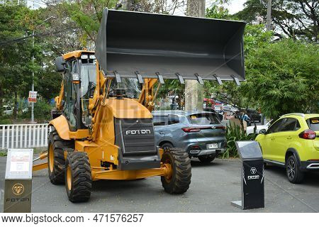 Pasay, Ph - Feb 11 - Foton Wheel Loader At Foton Big Show On February 11, 2023 In Pasay, Philippines