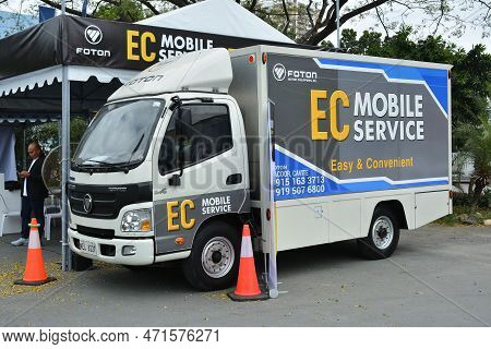 Pasay, Ph - Feb 11 - Foton Tornado Truck At Foton Big Show On February 11, 2023 In Pasay, Philippine
