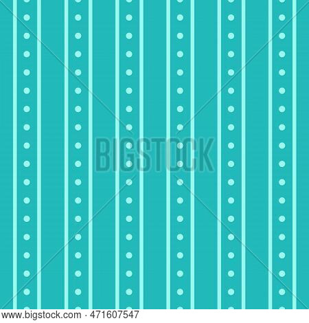 Seamless Pattern. Geometric Seamless Pattern With Parallel Lines And Dots. Pattern With Lines And Ci