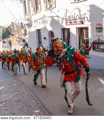 Fasching, Karneval, Fastnacht, Mardi Gras In Southern Germany