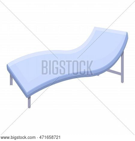 Chaise Longue Icon. Cartoon Of Chaise Longue Icon For Web Design Isolated On White Background