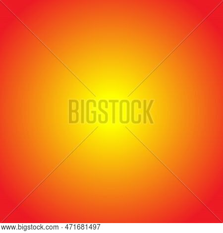 Social Media Post Template Design Orange Gradient